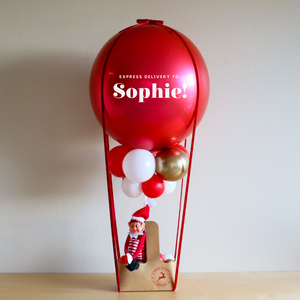 Personalized Elf on the Shelf Orbz Hot Air Balloon